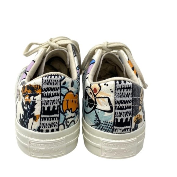 Converse One Star Ox Sneaker Low Top Men Size Canvas Egret Flower Casual 172933C - Picture 11 of 12